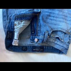 High rise skinny bridgette lucky brand jeans